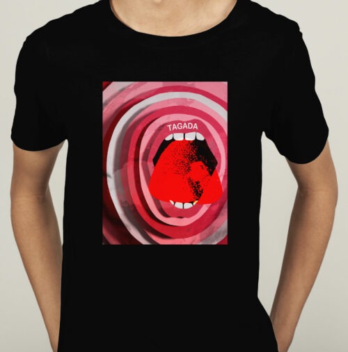 T-shirt frais tagada artistique