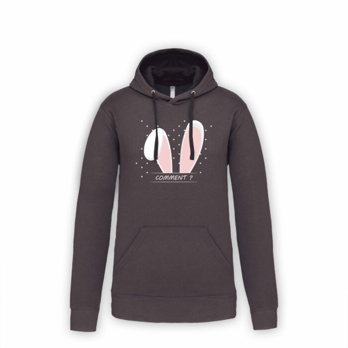 Tee-shirt motif lapin grandes oreilles